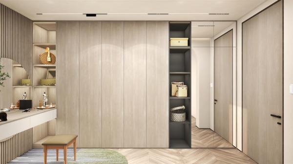 Phòng ngủ 21.6m²