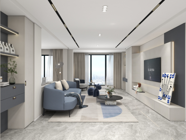 Phòng khách 59m²