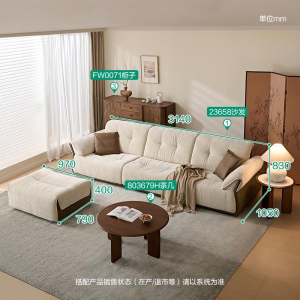 Sofa vải - 23658