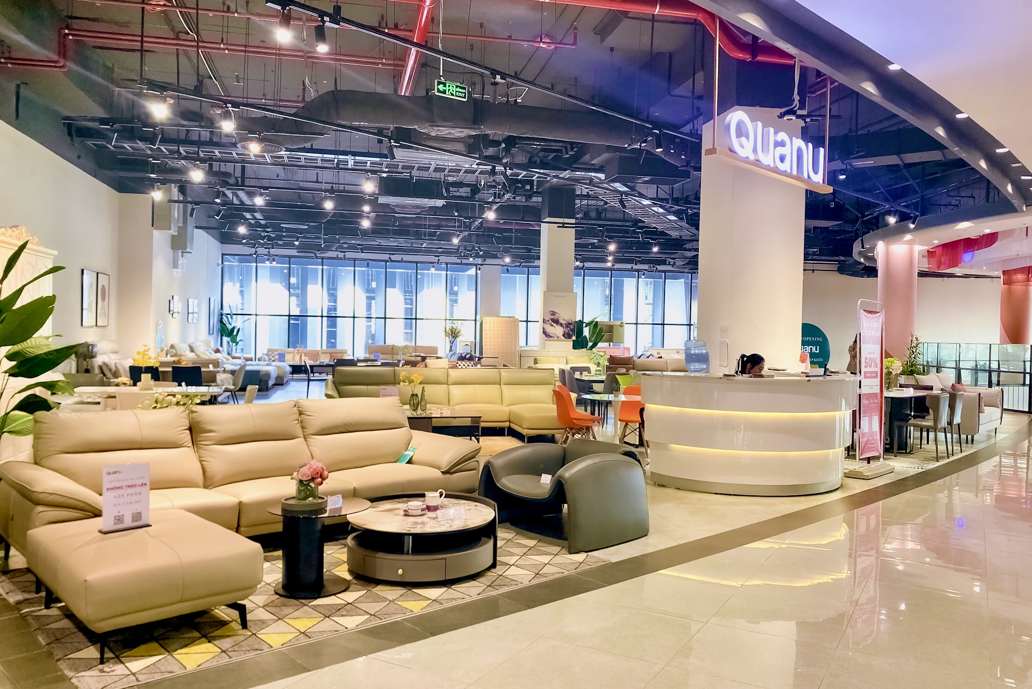 Nội thất nhập khẩu Quanu - Showroom nội thất Hải Phòng - Nội thất gia đình, văn phòng